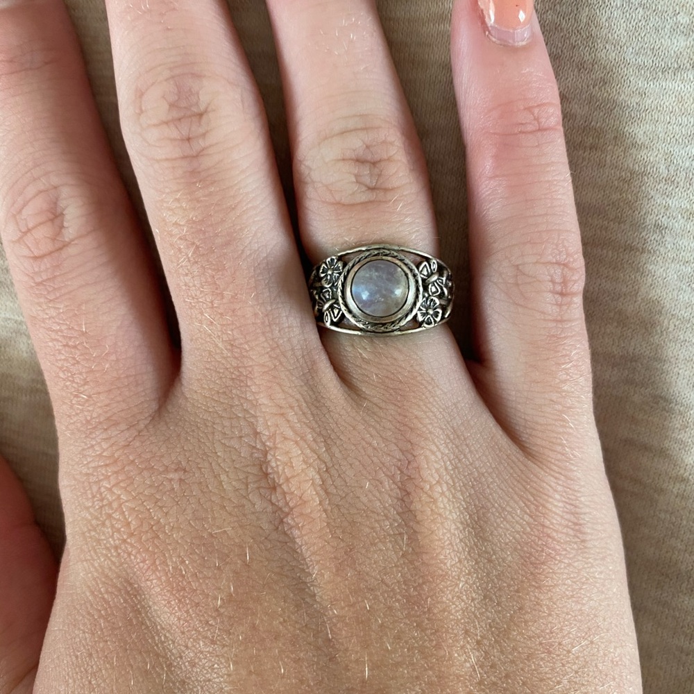 Moonstone ring